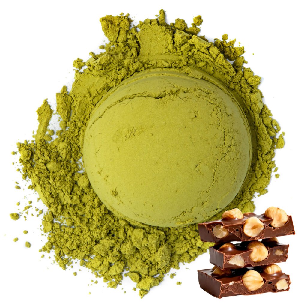 Matcha Chocolat-Noisette Bio — Latte de Matcha Aromatisé au Cacao